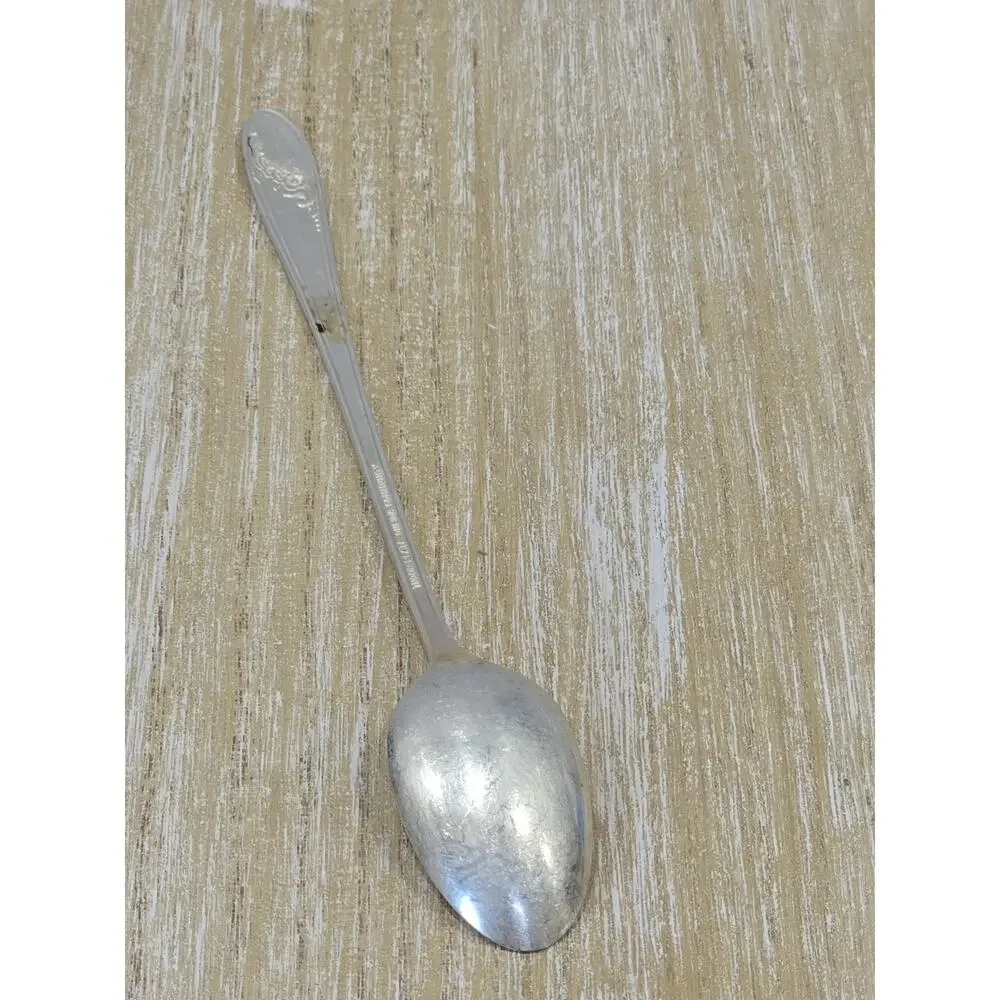 Tudor Plate Queen Bess Iced Tea Spoon Oneida Community Silverplate Flatware